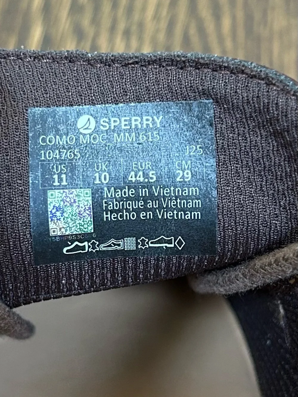 NEW Sperry Men’s Amaretto Brown Leather loafer Como Boat Shoes Sz 11